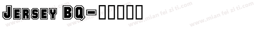 Jersey BQ字体转换